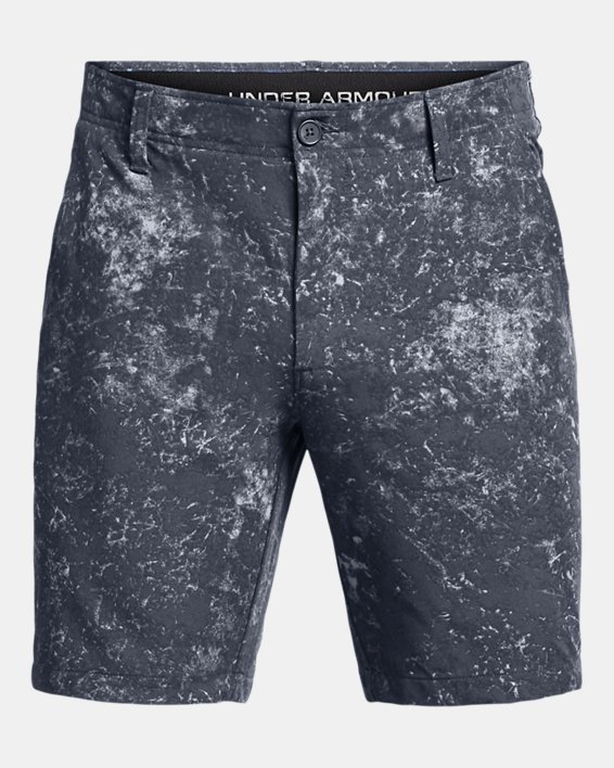Pantalón corto ajustado con estampado UA Drive para hombre, Gray, pdpMainDesktop image number 6